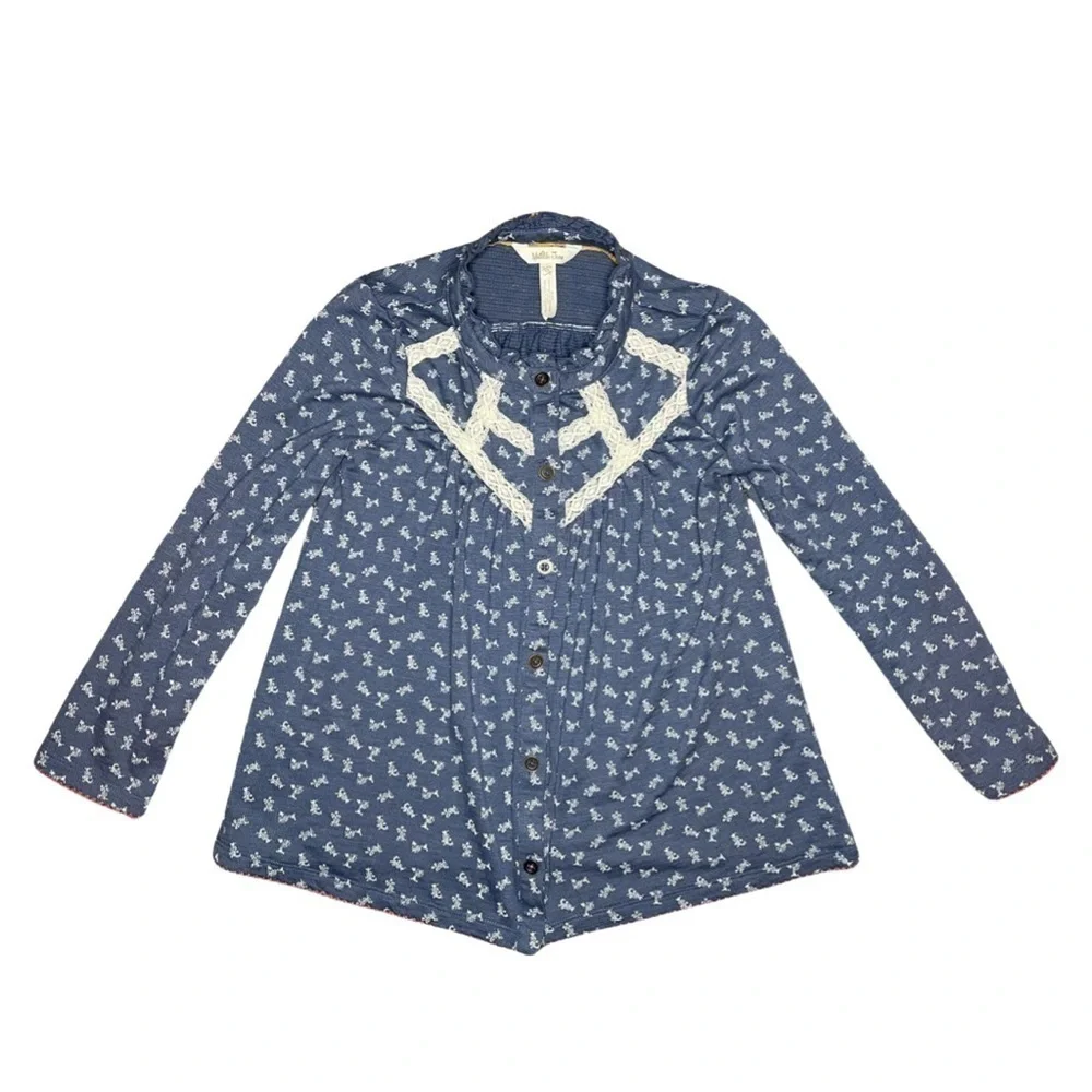 Matilda Jane Floral and Lace Blouse